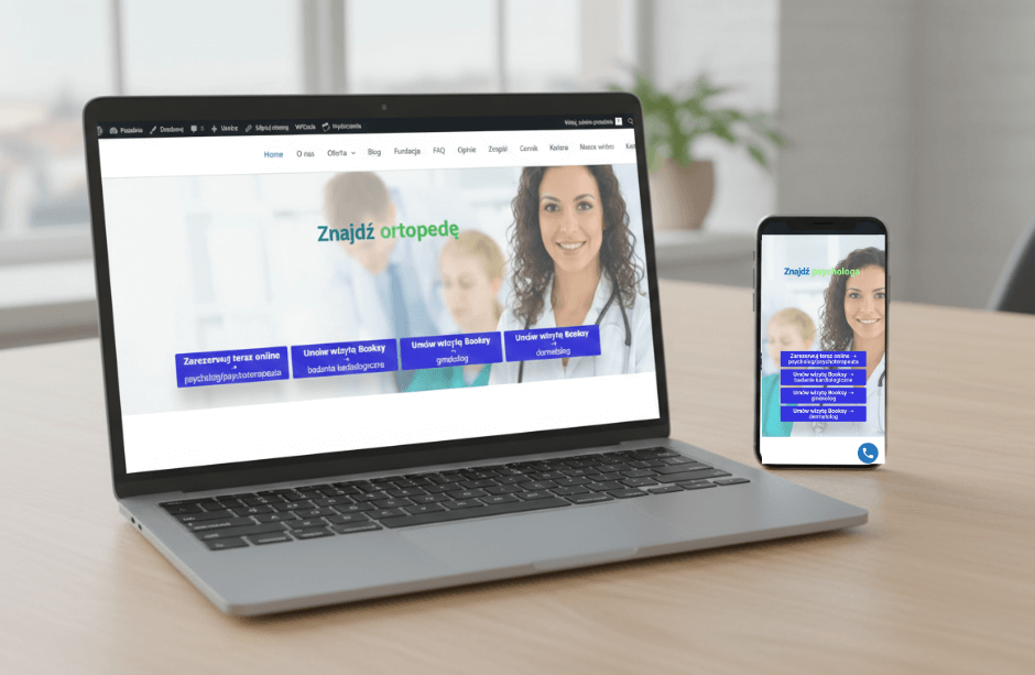 poradnia medyczna projekt Daria Katarzyna Król